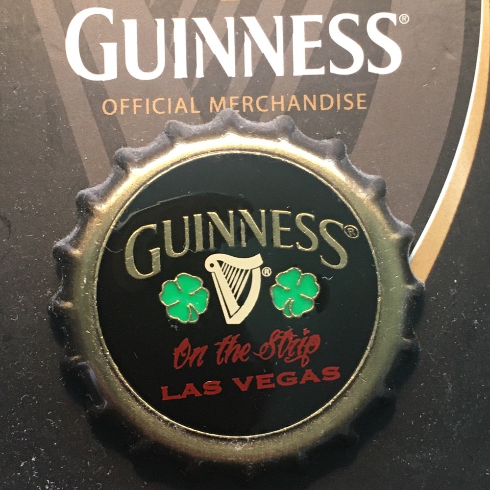 %% NEW Guinness Collectors Pin LAS VEGAS Edition